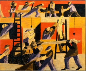 jacob lawrence the builders egg tempera on board 1947 2013 the jacob ...
