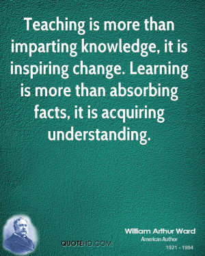 Teaching And Learning Quotes Inspirational Teaching and learning ...
