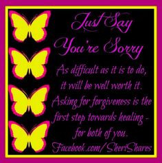 forgiveness quote via www.Facebook.com/SheriShares forgiveness quotes ...