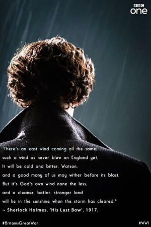 Sherlock sacrificed himself .
