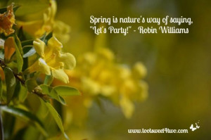 Let's Party - looking forward to spring!