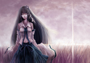 sanae triste Wallpaper