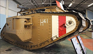 British Mark V Tank WW1