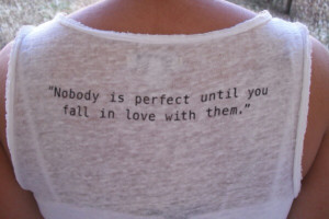 in love, clothing, perfect, quote, girl, grunge, tank, love, summer ...