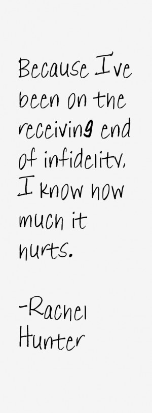 Rachel Hunter Quotes & Sayings