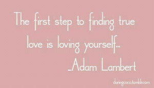 Adam Lambert quote