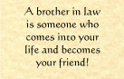 Quotes 4 Brother In Law ~ Pin by MollyEm Hopson on Sister Quotes ...