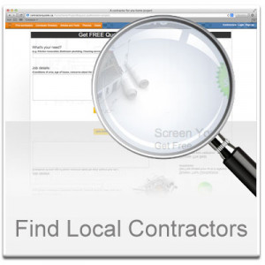 Find the right contractor in your neighbourhood. It's Free!