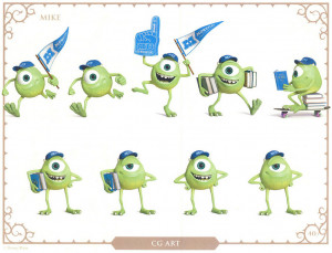 Monsters Inc. 2' Character Art: Meet the New Monsters!