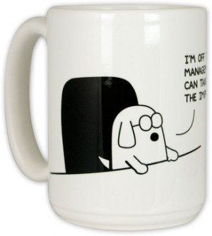 Home > Dogbert Comic Quote Mug