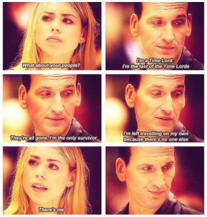 rose tyler & the 9th doctor