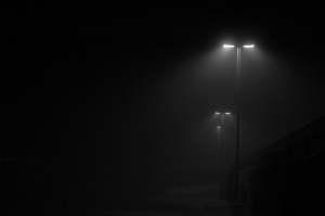 night fog street lights 3008x2000 wallpaper Knowledge Quotes HD