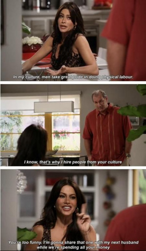 Gloria Modern Family Funny