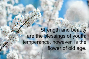 Old #age according to Democritus - an ancient Greek philosopher. # ...