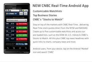 cnbc stock quotes real time