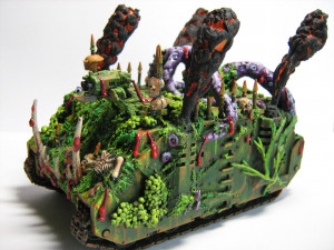 Custom Nurgle Rhino sculpted by ***** *** and painted by me Mr.Jody ...