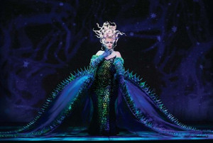 by Disney Theatrical, Faith Prince portrays Ursula the sea witch ...