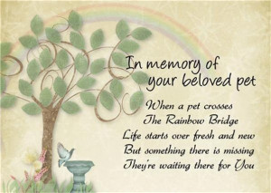 Sympathy Quotes For Loss Of Pet Images