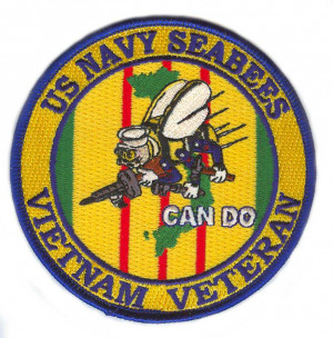 Patches And Insignias War Candaign Navy Seabees Vietnam