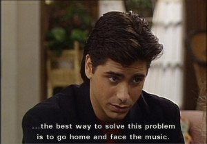 ... image include: full house, music, problem, uncle jesse and john stamos