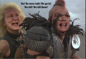 ... : Paul wins huge, Bachmann transforms into Wez from Road Warriior