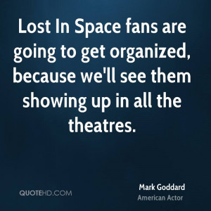 Lost In Space fans are going to get organized, because we'll see them ...