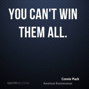 Connie Mack Quotes