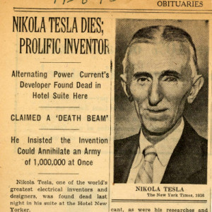 NIKOLA TESLA - (Rare Pictures & Quotes on Women, Moon & Discoveries)