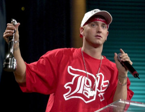 ... of High School Homecoming Queen, Slim Shady 'Beaming from Sidelines