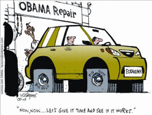Obama Economy Repair Shop