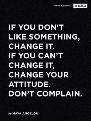 Change & Attitude