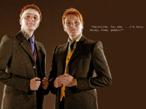 Harry Potter Fred and George Weasley