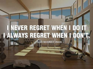 never regret when I do it!