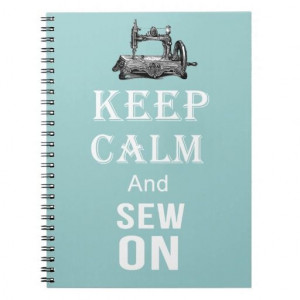 Sewing quote note book
