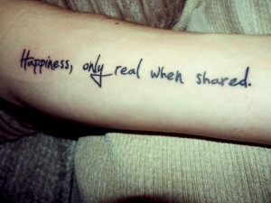 Christopher, Quotes Tattoo, Ink Ideas, Sweets Tatt, Into The Wild ...