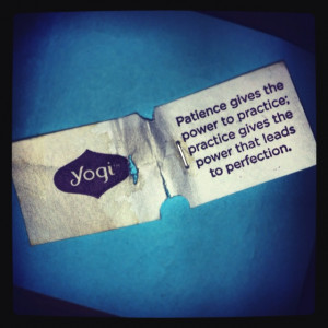 Yogi tea has the best quotes