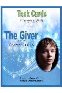 The Giver: Task Cards Inference Skills Chapters 11-15