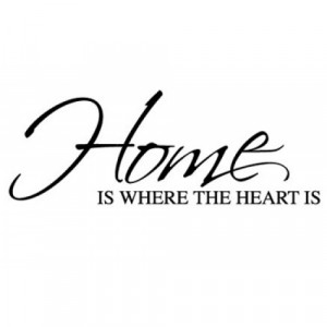 Home Is Where The Heart Is Quote