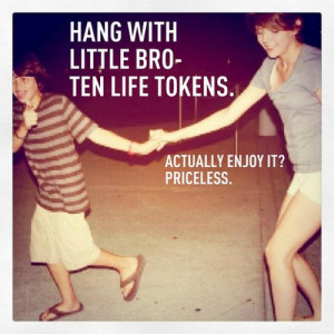 funny little sister quotes image