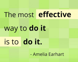 Amelia Earhart quote