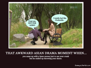 HAHA too funny!! you're beautiful korean drama haha AMY