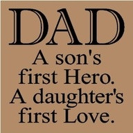 It's for my Daddy..