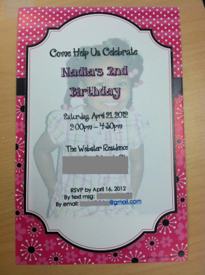 ... Years. Cute 2 Year Old Birthday Invitation Sayings . View Original