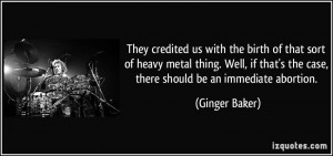 More Ginger Baker Quotes