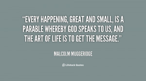 Malcolm Muggeridge Quotes Living Water Clinic