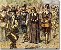 Mary Dyer was the first woman executed for her religious beliefs in ...