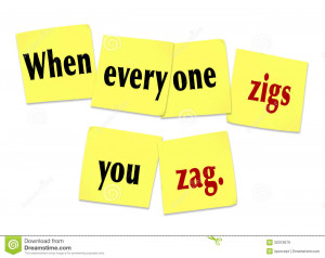 ... being unique, special, innovative and different to stand out from the