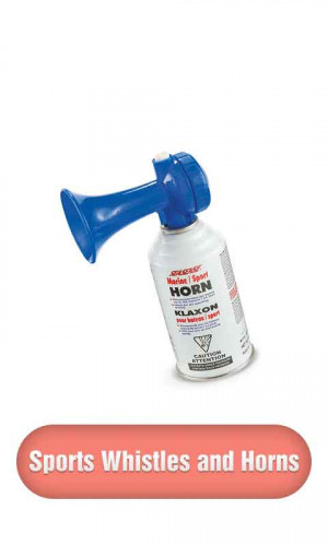 Sports Whistles and Horns Description