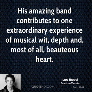His amazing band contributes to one extraordinary experience of ...