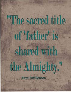 President Ezra Taft Benson- quotes